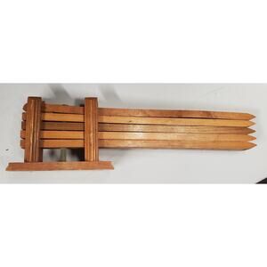 Vintage Wooden Wall Hanger For Trousers Slacks & Skirts MCM, Wall/Cabinet mount
